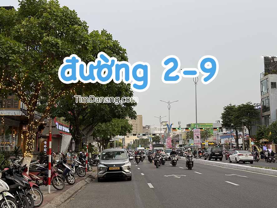 Đường 2 tháng 9 Đà Nẵng - Con đường huyết mạch Đà Nẵng vô trung tâm