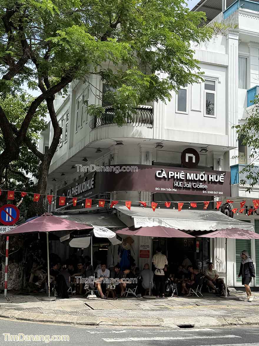 cafe muối huế trần phú