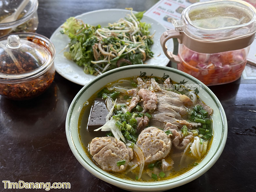 bún bò huế na lê quang đạo đà nẵng