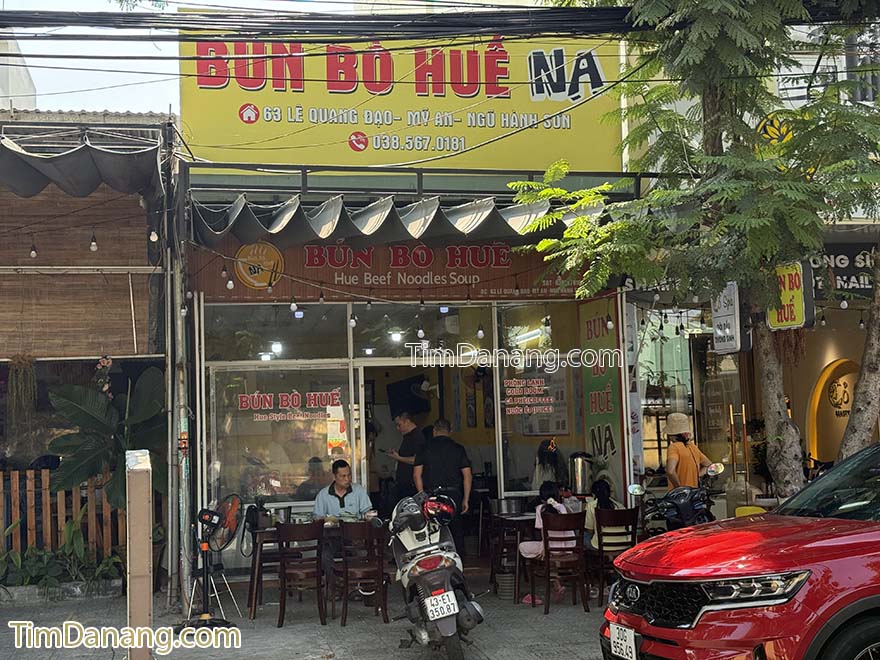 bún bò huế na lê quang đạo đà nẵng