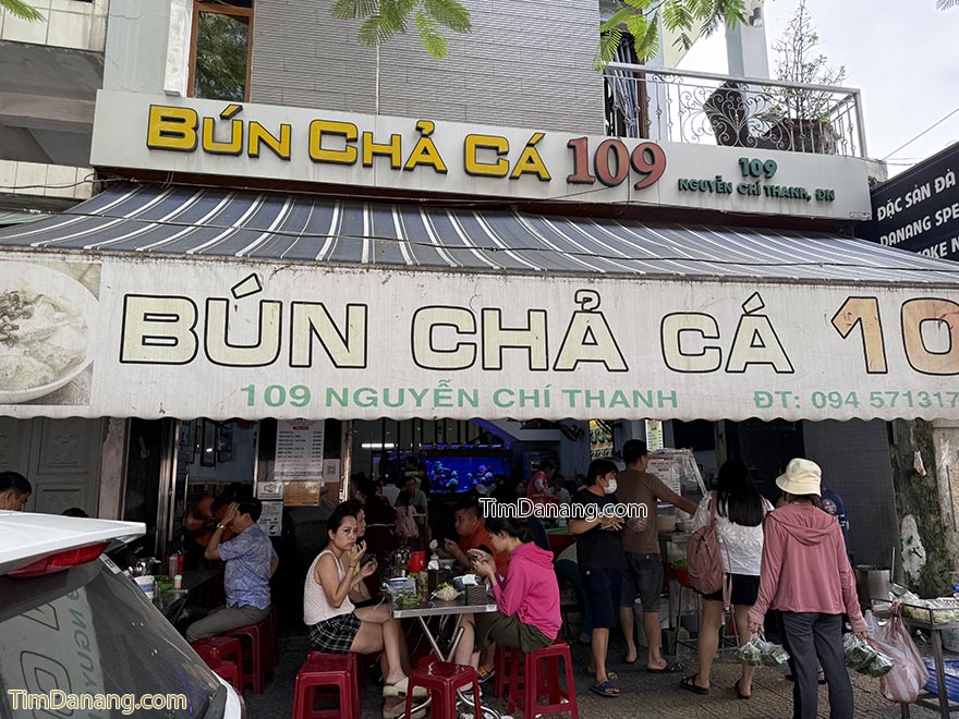 bún chả cá 109 nguyễn chí thanh đà nẵng