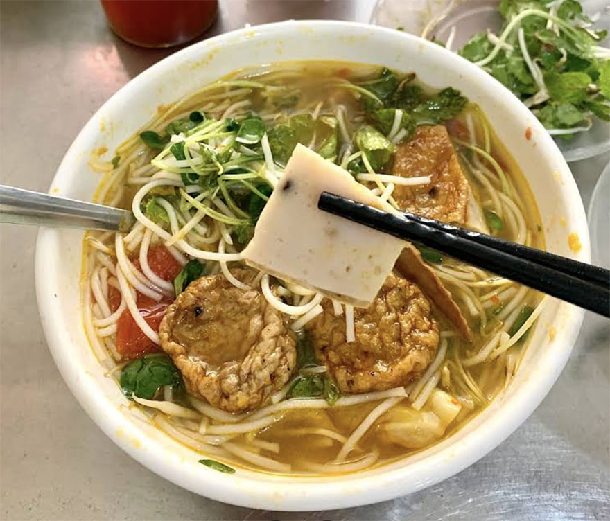 bún chả cá bà mai đà nẵng