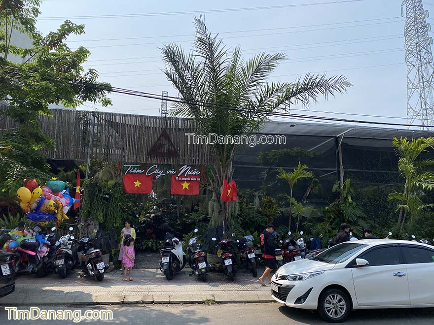 tiệm cafe cây và nước hoà xuân đà nẵng