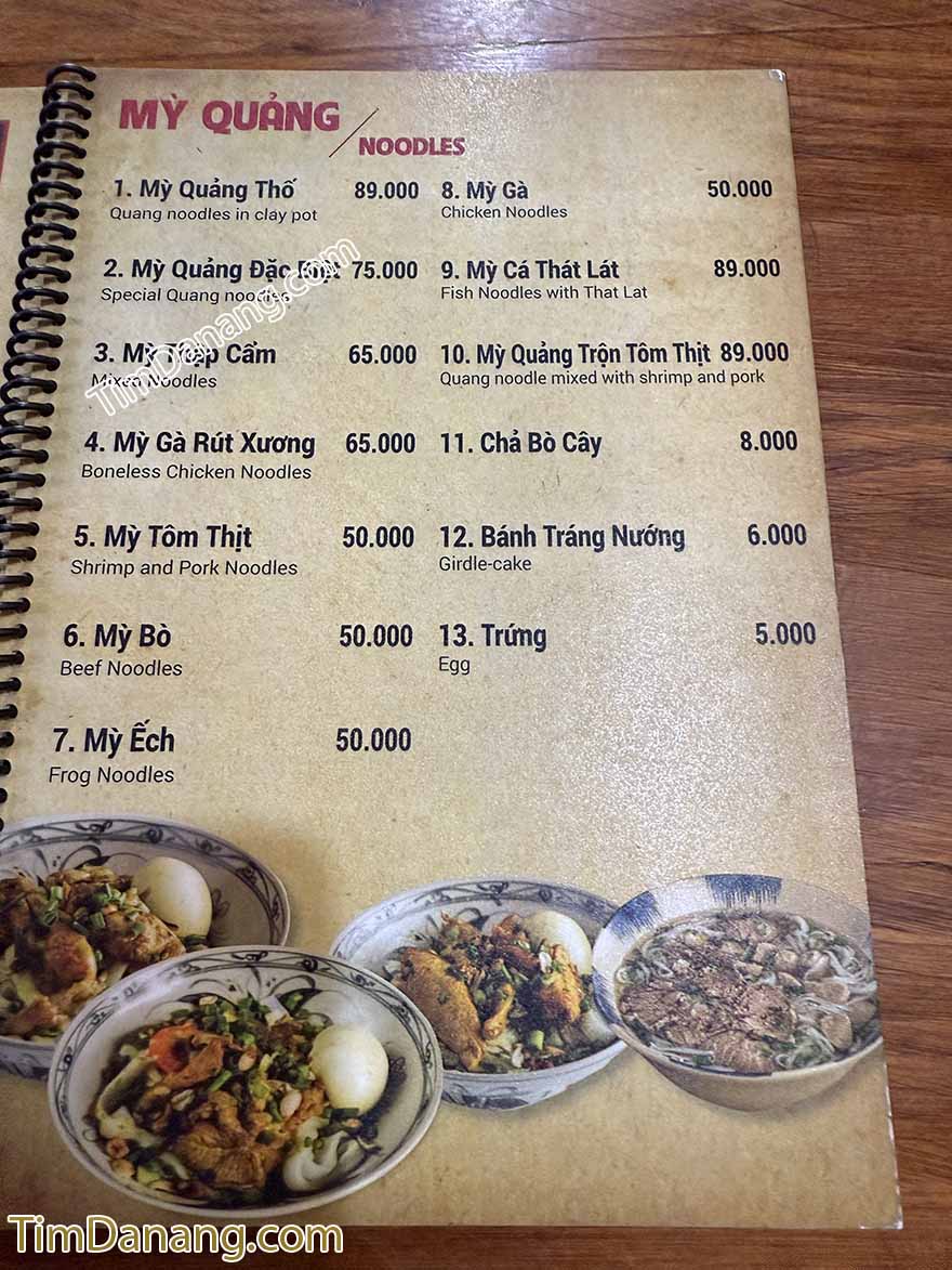 mì quảng đà nẵng