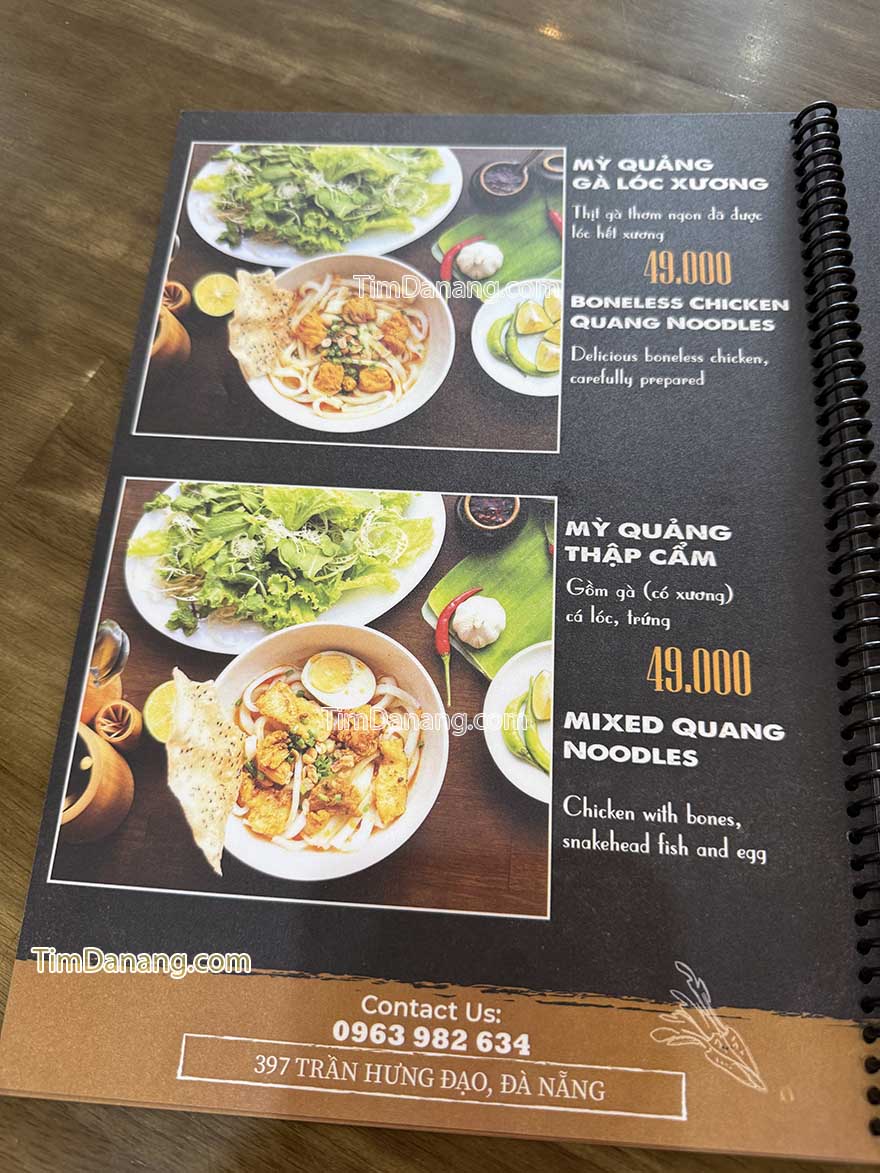 mì quảng cô sáu đà nẵng