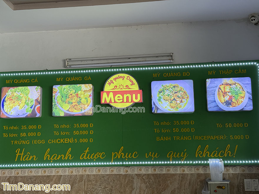 quán mì quảng đà nẵng