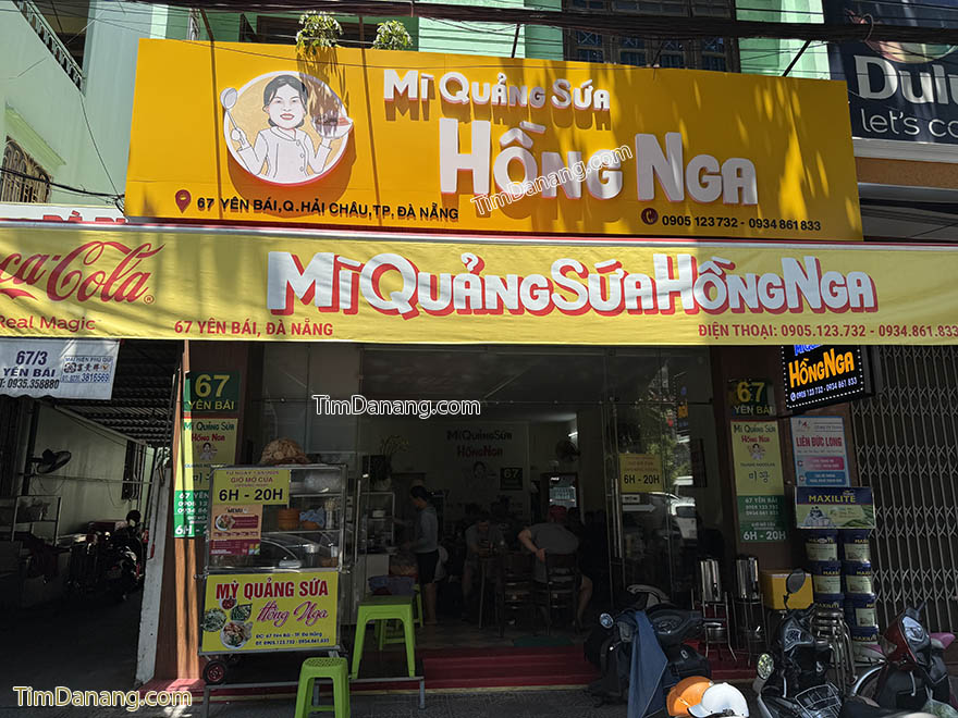 mì quảng sứa hồng nga