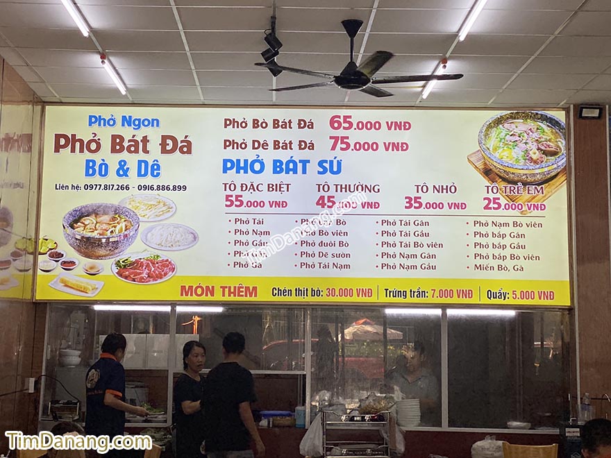 phở bát đá 90 nguyễn phước lan hoà xuân đà nẵng