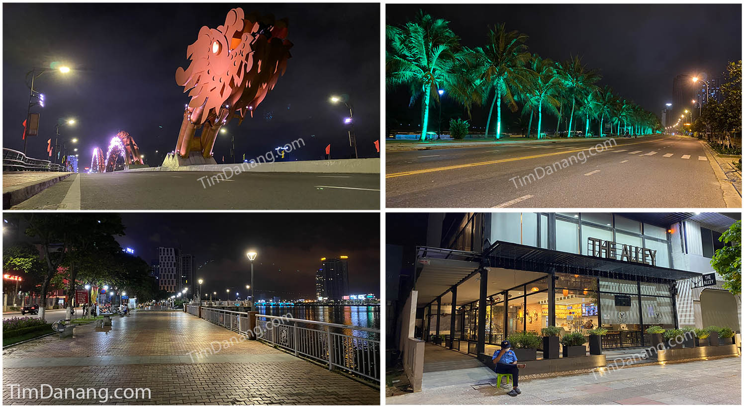 đà nẵng về đêm mùa dịch covid-19