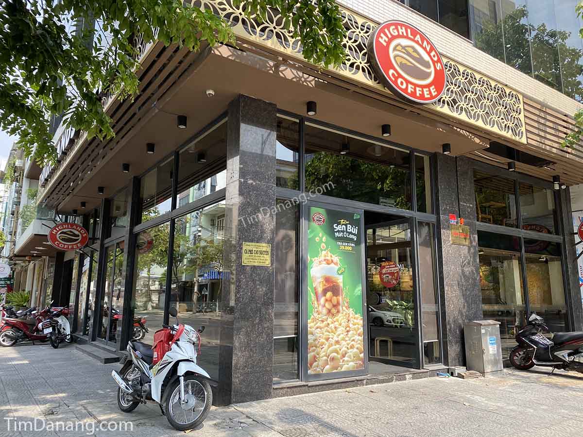 highlands coffee đà nẵng