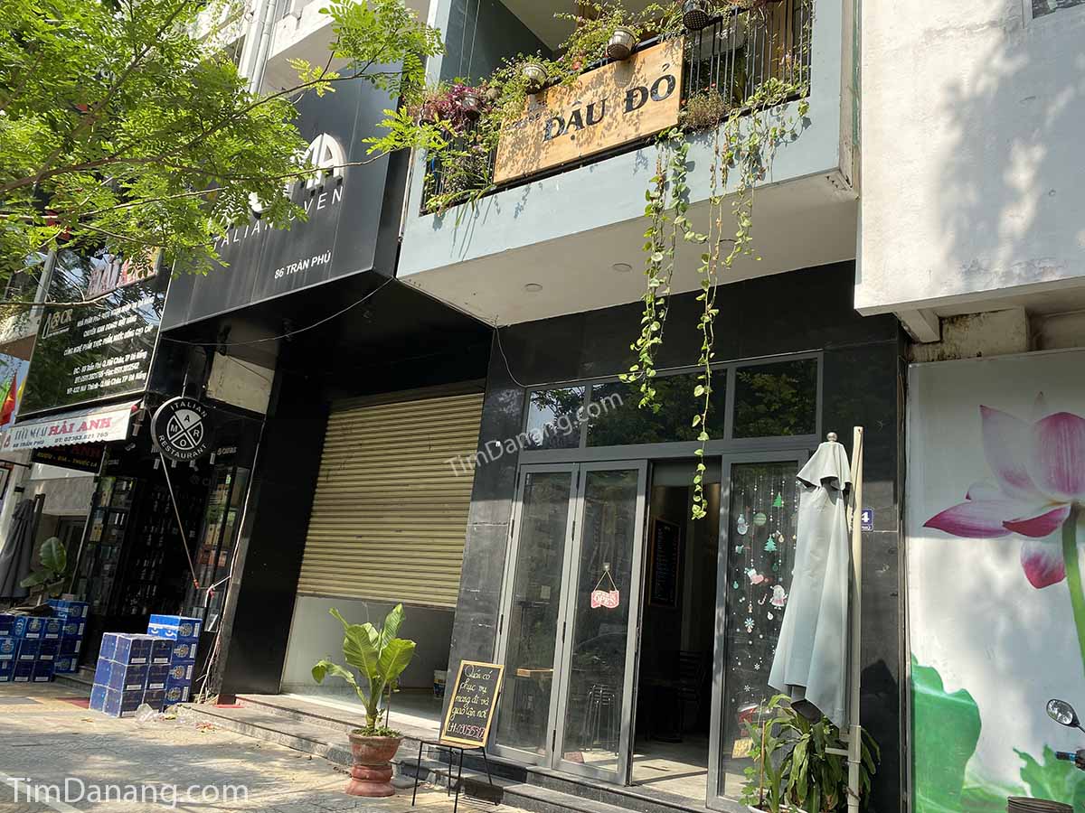 cafe đậu đỏ trần phú đà nẵng